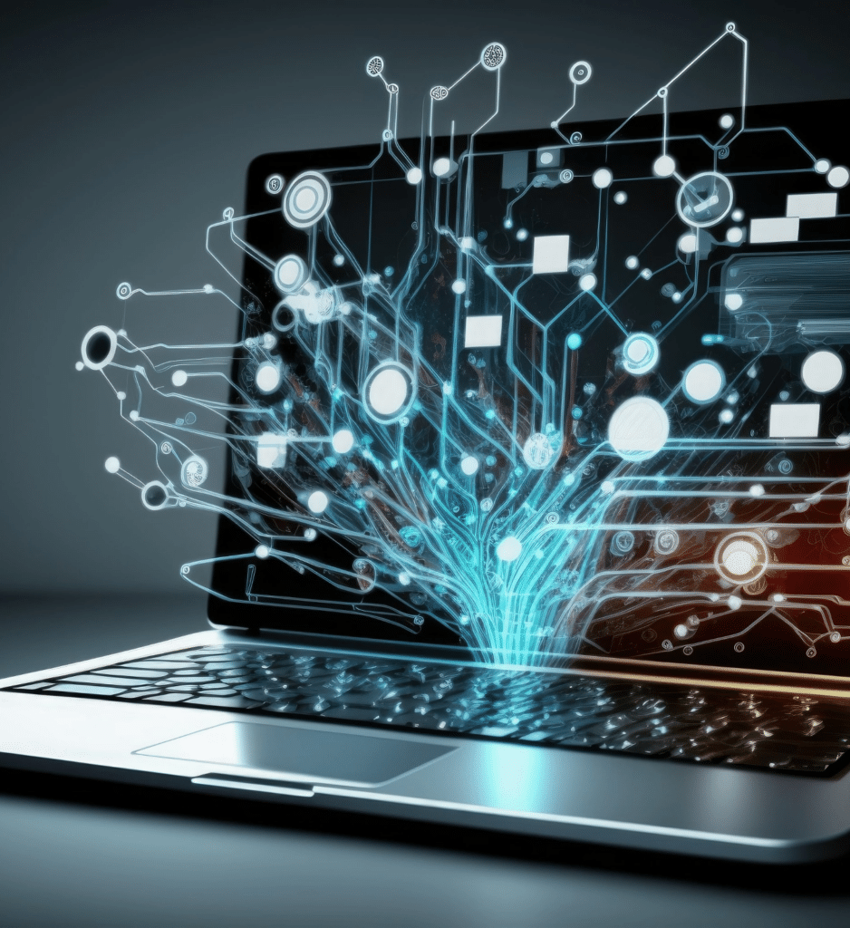 Abstract Data Networking on a Laptop
