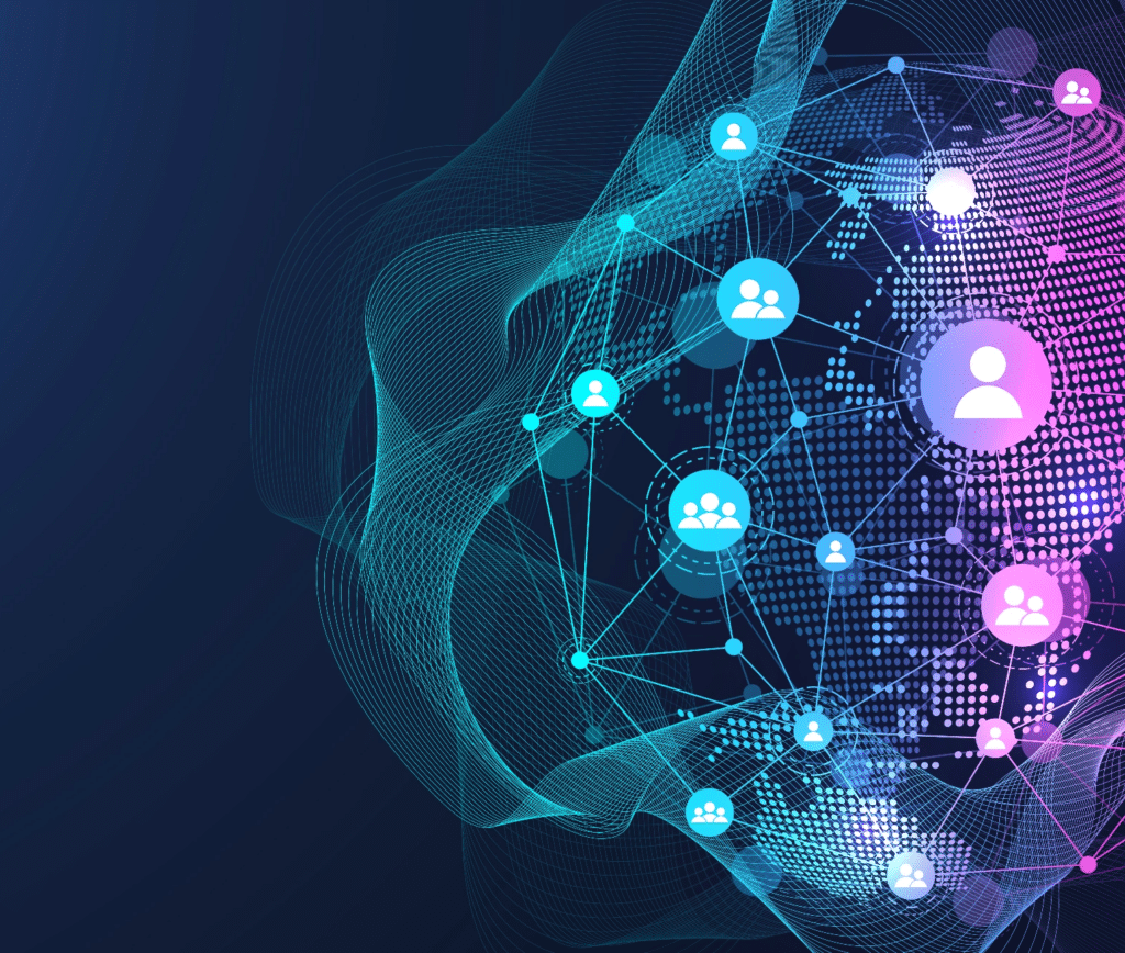 Abstract Network Graphic
