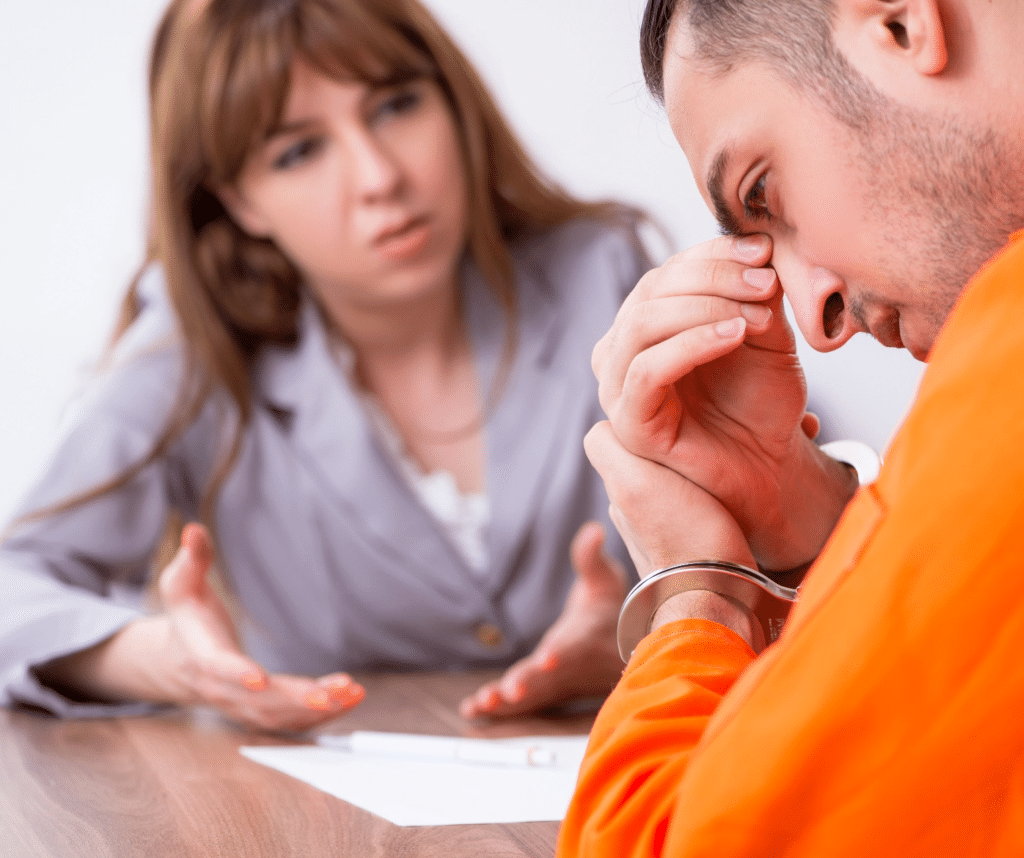Lawyer Consulting With Client