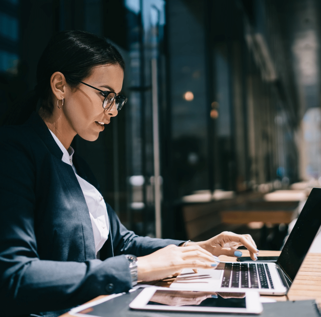 Women Working on a Laptop