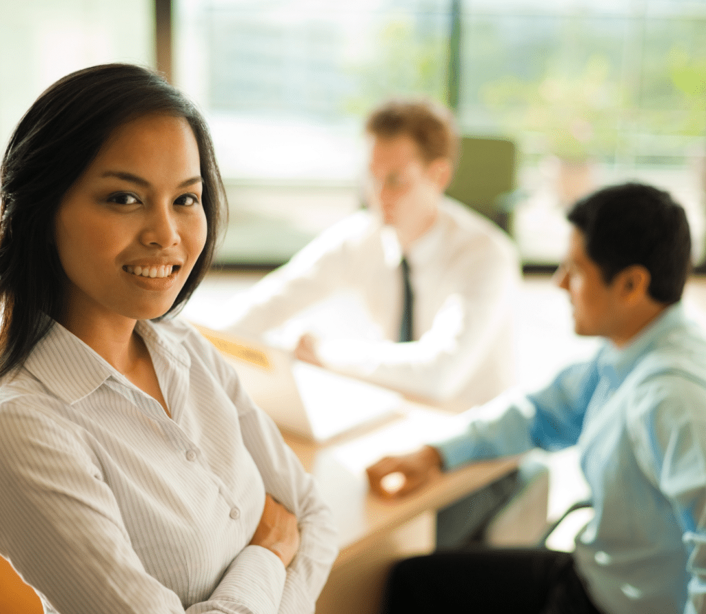 Women in a Business Meeting